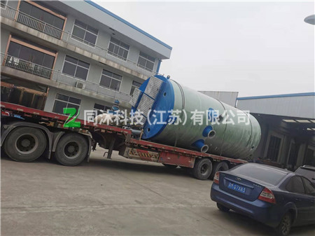 玻璃鋼一體化預(yù)制泵站